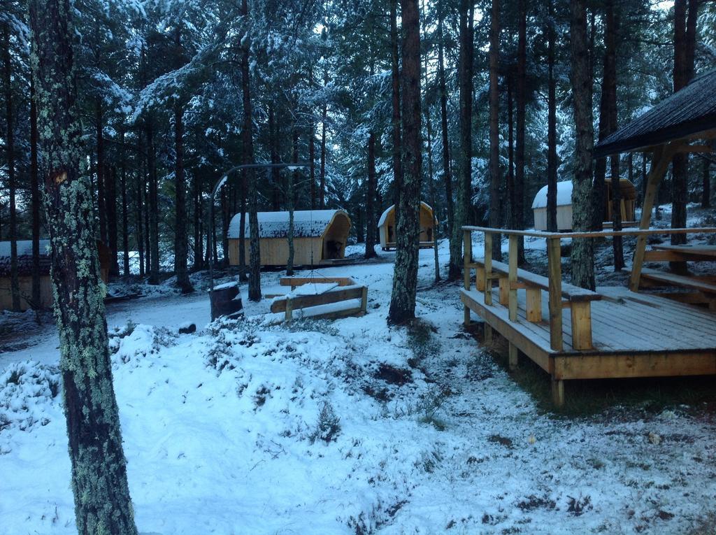 Camping Pod Heaven Brackla Esterno foto