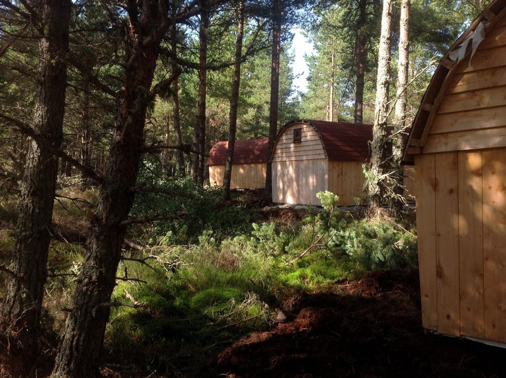 Camping Pod Heaven Brackla Esterno foto
