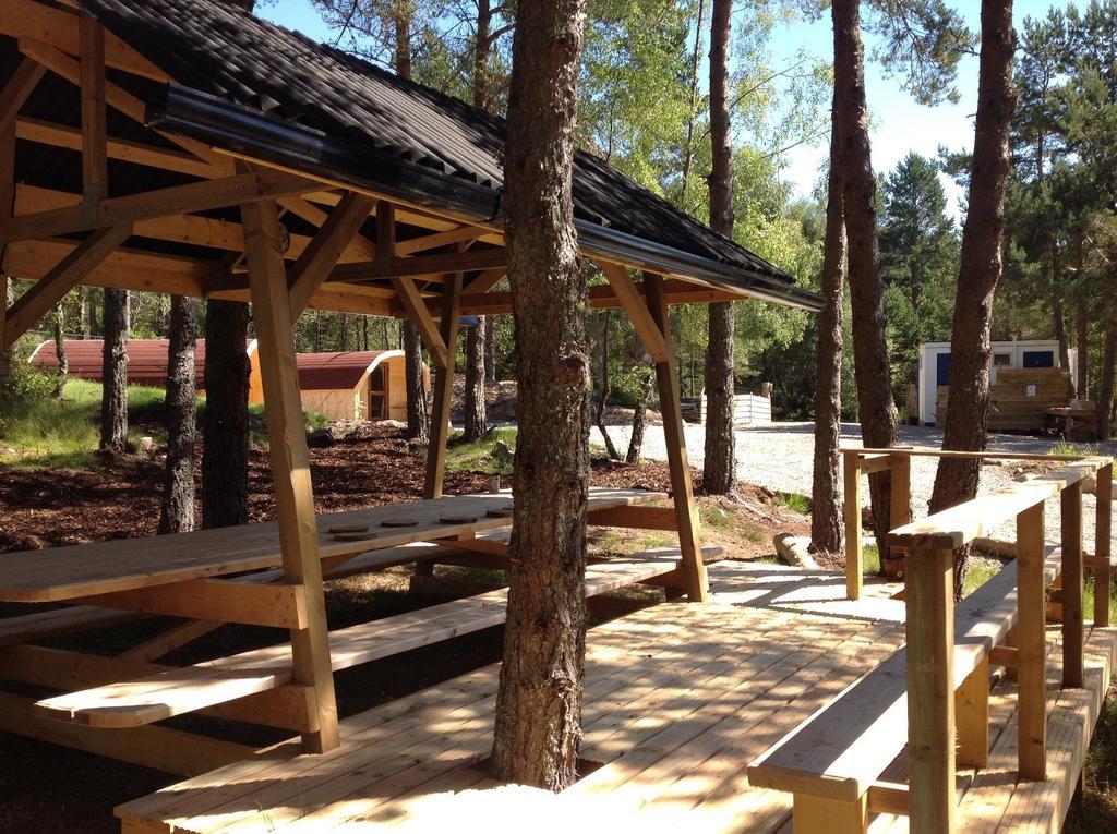 Camping Pod Heaven Brackla Esterno foto