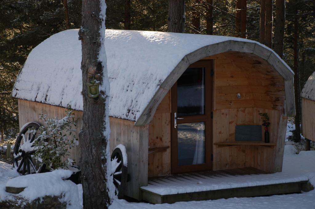 Camping Pod Heaven Brackla Esterno foto